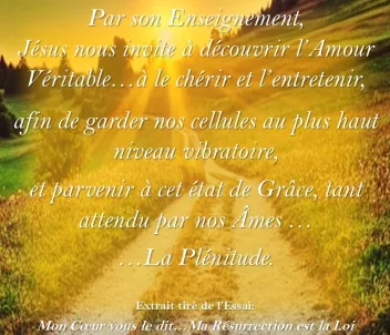 Par son Enseignement, le Christ nous invite à...