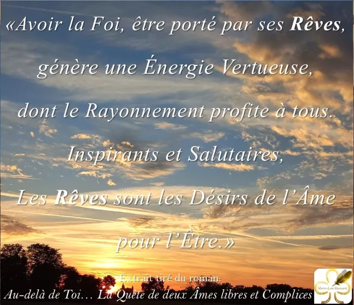 Les Rêves expriment les  Désirs de l’Âme 