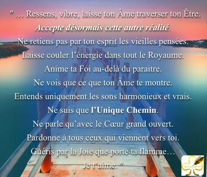 Cette autre réalité...